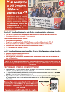 Se syndiquer à la CGT des domaines skiables, pourquoi pas ?